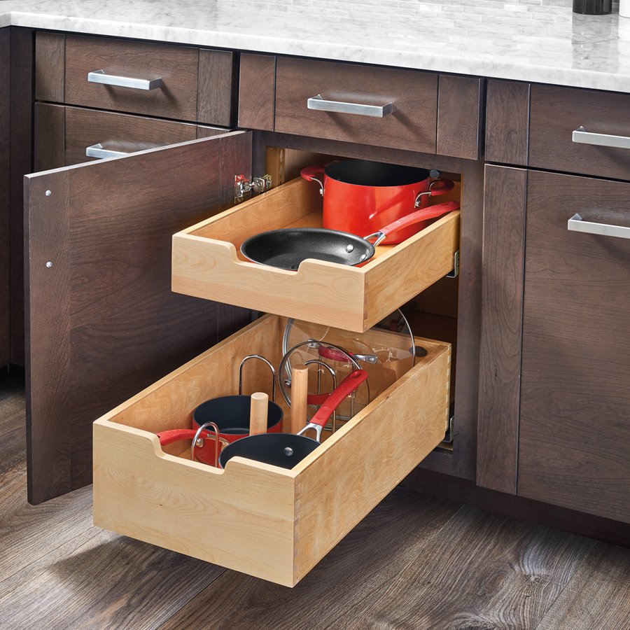 Preassembled Rollout Drawer Shelf System for 12 - 33 Cabinet