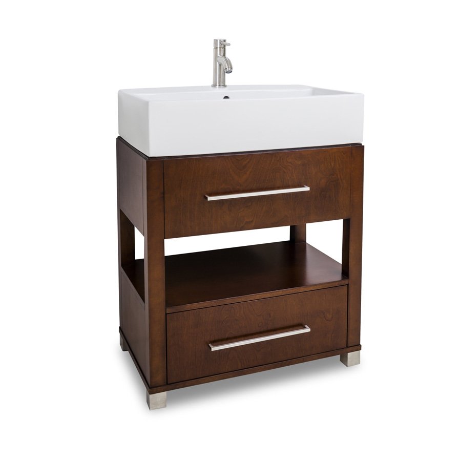 Jeffrey Alexander 28 Wells Vessel Sink Bathroom Vanity Chocolate Van095 T Keats Castle