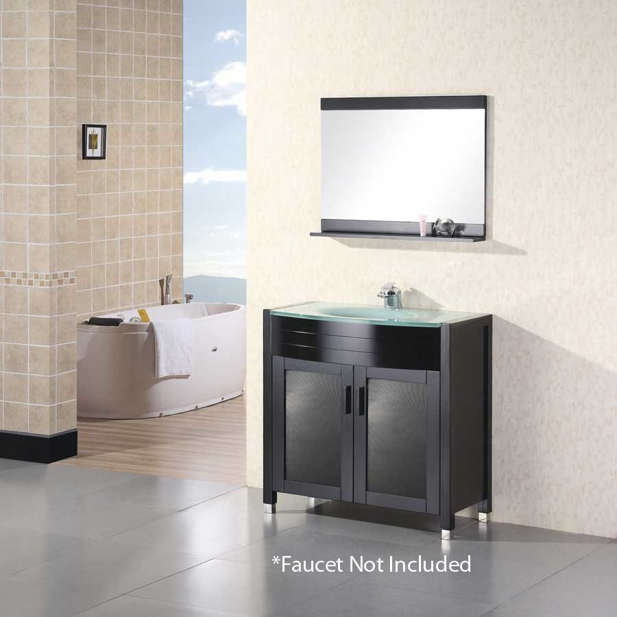 Idesign Cade 4-Piece Bathroom Accessory Set, Soft Aqua