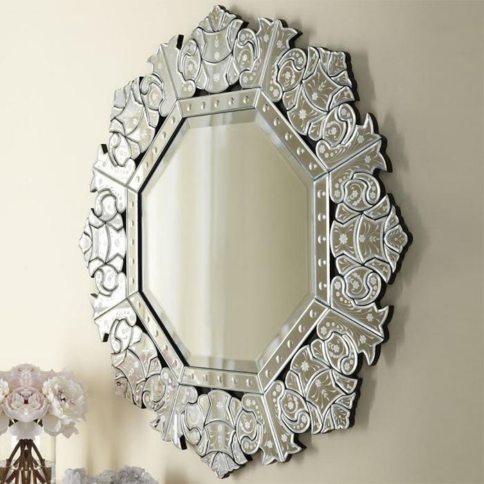 Afina 32 X 32 Radiance Venetian Wall Mount Mirror Rm 111 J Keats