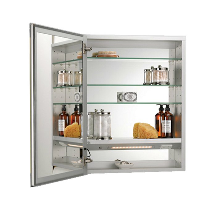 Afina 30 X 24 Illume Backlit Recessed Mirrored Medicine Cabinet