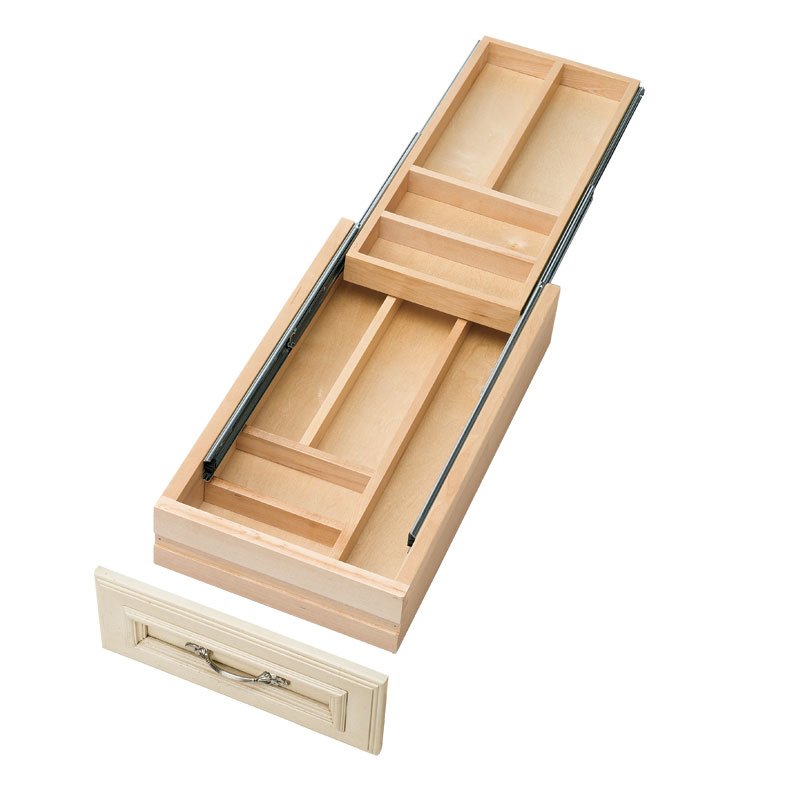 Rev-A-Shelf Tiered Double Cutlery Drawer For 18 Cabinet Opening