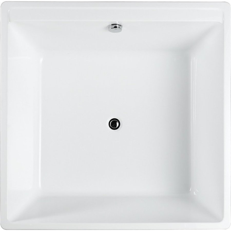 Bellaterra BA6806, Bologna 47 Inch Freestanding Bathtub, Glossy White ...