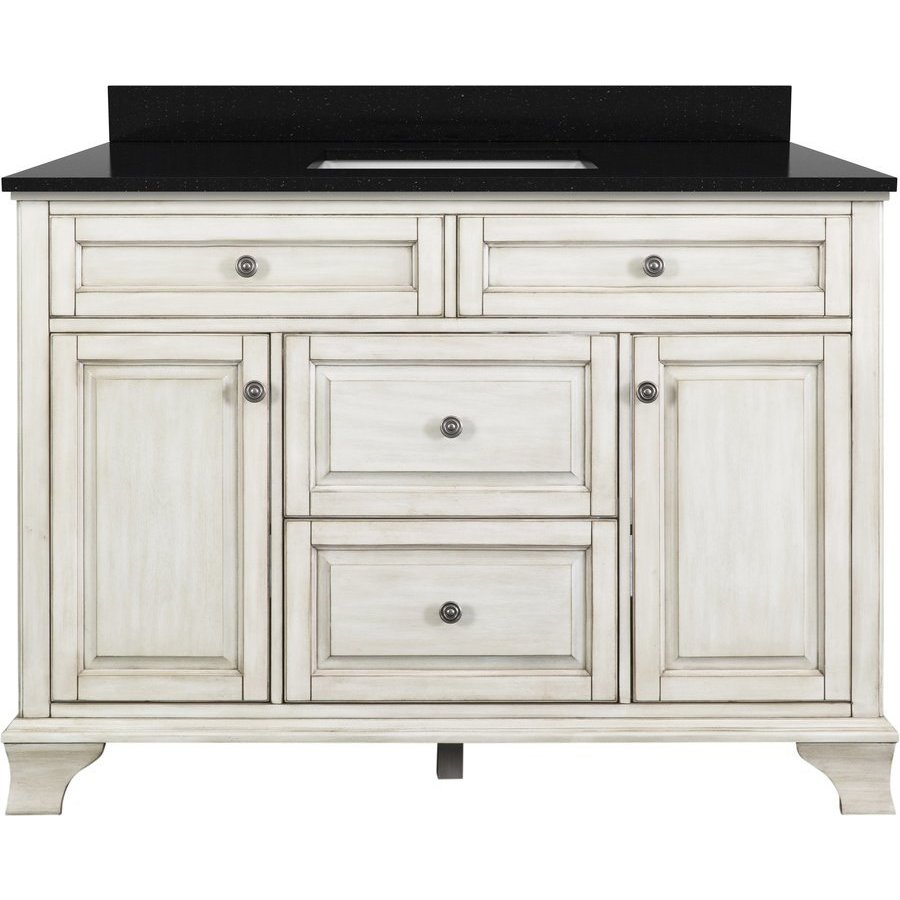 Foremost CNAWVT4922D-BGR, 49 Inch Corsicana Single Sink Vanity with ...