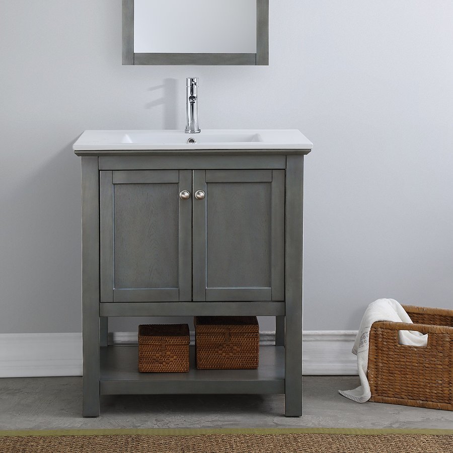 Fresca Manchester 30 Gray Traditional Bathroom Vanity Bathroom Vanities Tools Home Improvement