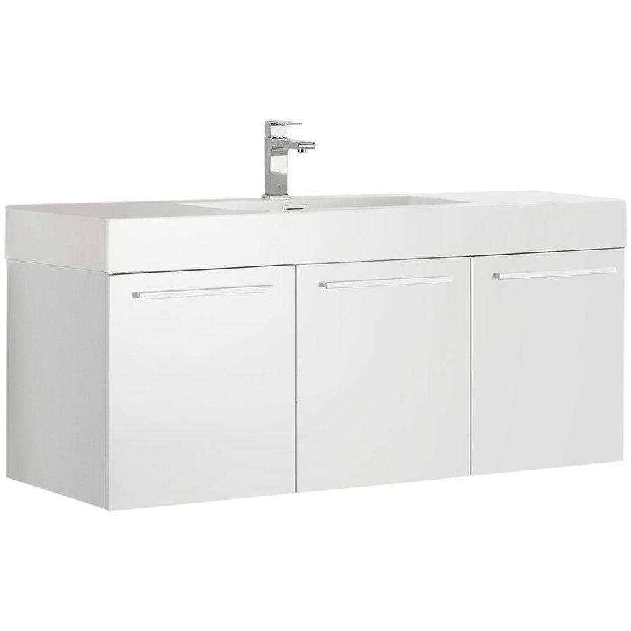 Foundstone™ 48'' Free Standing Single Bathroom Vanity with Acrylic