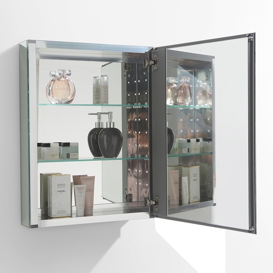 Fresca FMC8058 20 inch Single Door Frameless Medicine Cabinet - Mirror