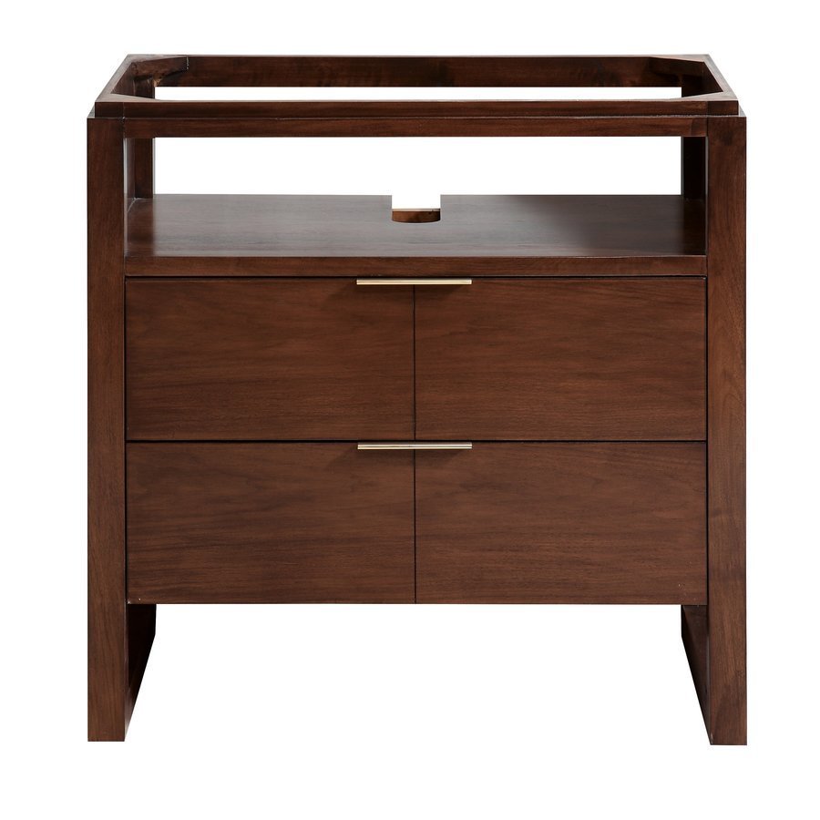 Avanity Giselle 33-in Natural walnut finish Bathroom Vanity Cabinet Avanity Giselle 33-in Natural walnut finish Bathroom Vanity Cabinet