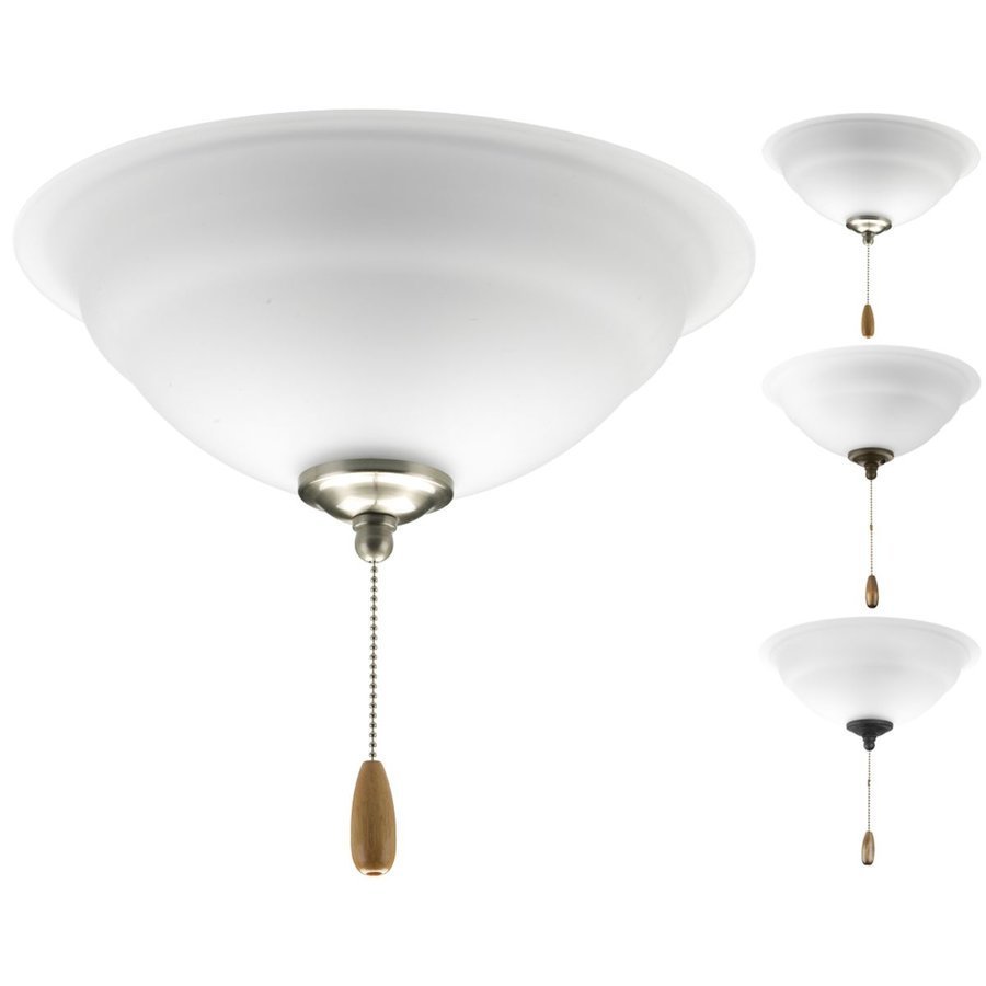 Bravo Collection 2-Light Unfinished Ceiling Fan Light Kit Bravo Collection 2-Light Unfinished Ceiling Fan Light Kit