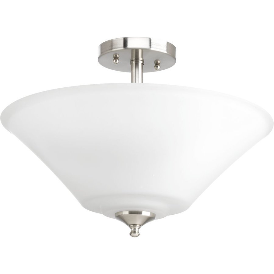 Progress Lighting Keats 4-Light Brushed Nickel Transitional Chandelier