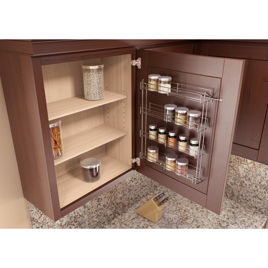 7.5 in. W x 21.5 in. D Wire Pull-Out Pantry Drawer Cabinet Organizer