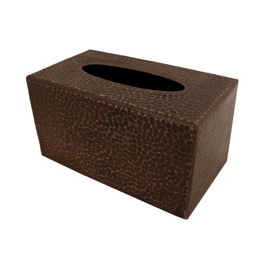 bronze tissue box holder