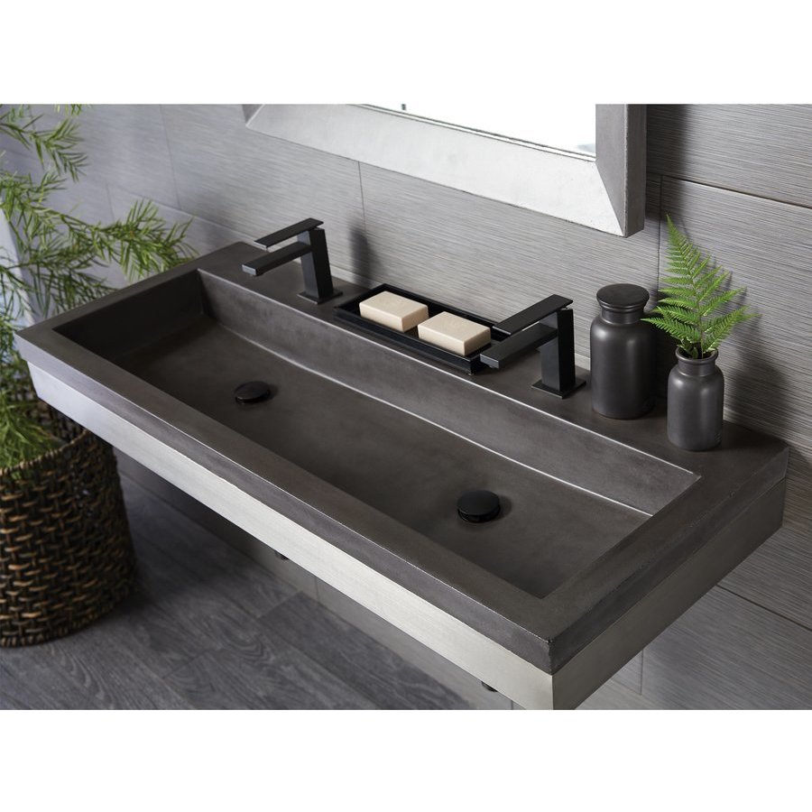 Native Trails 48 Inch Trough Drop In Bathroom Sink