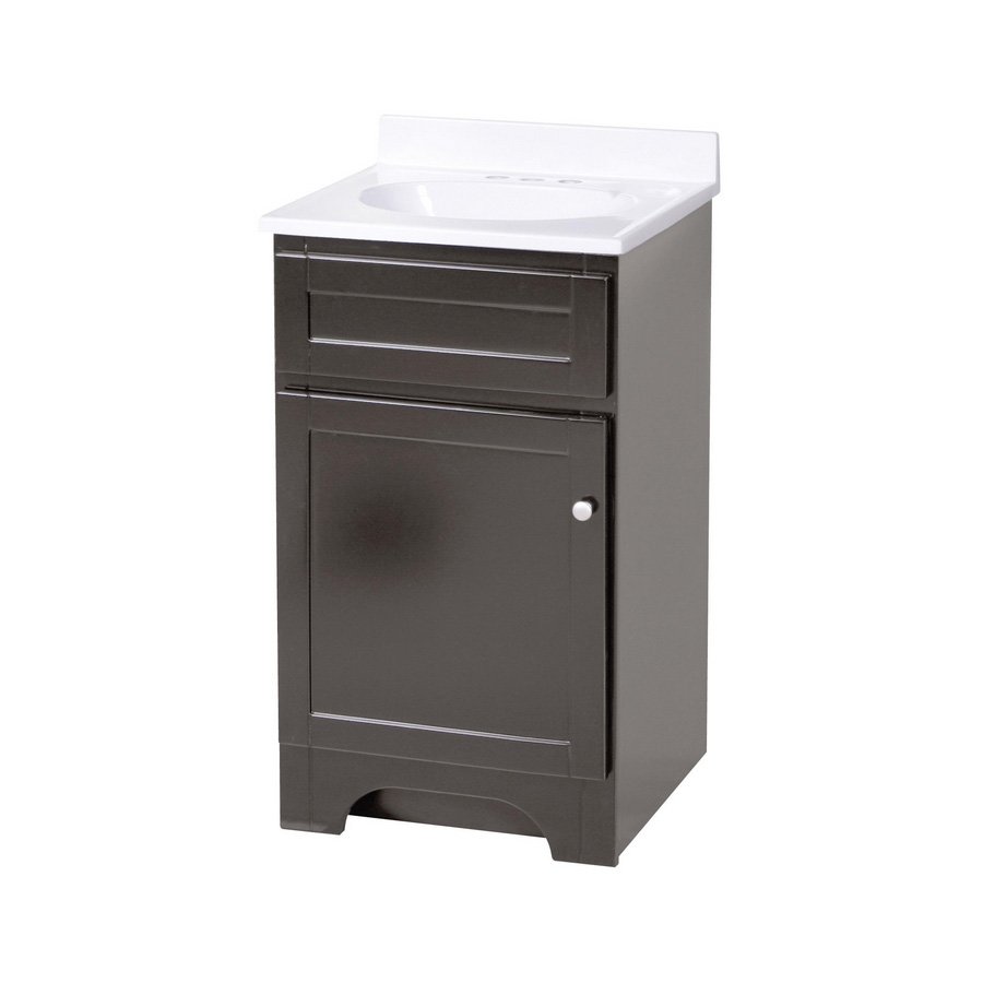 Foremost 18 Columbia Single Sink Bathroom Vanity Espresso Coeat1816 Keats Castle