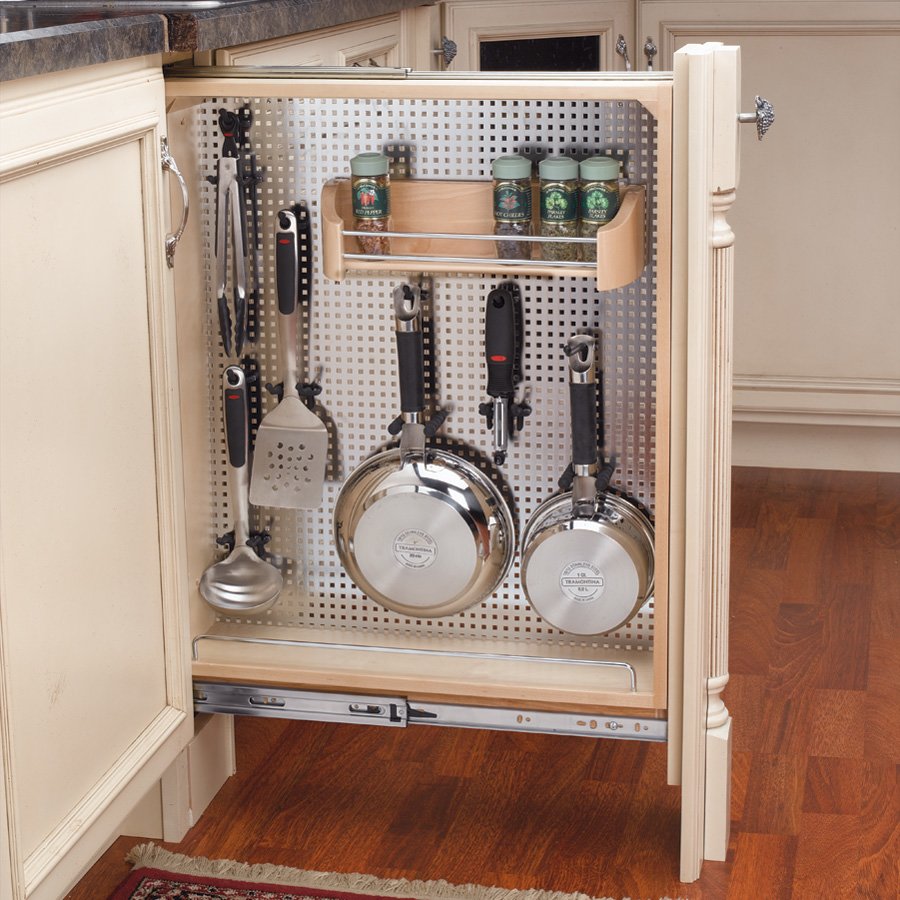 Pull Out Spice Rack | 6-8 Inch Openings