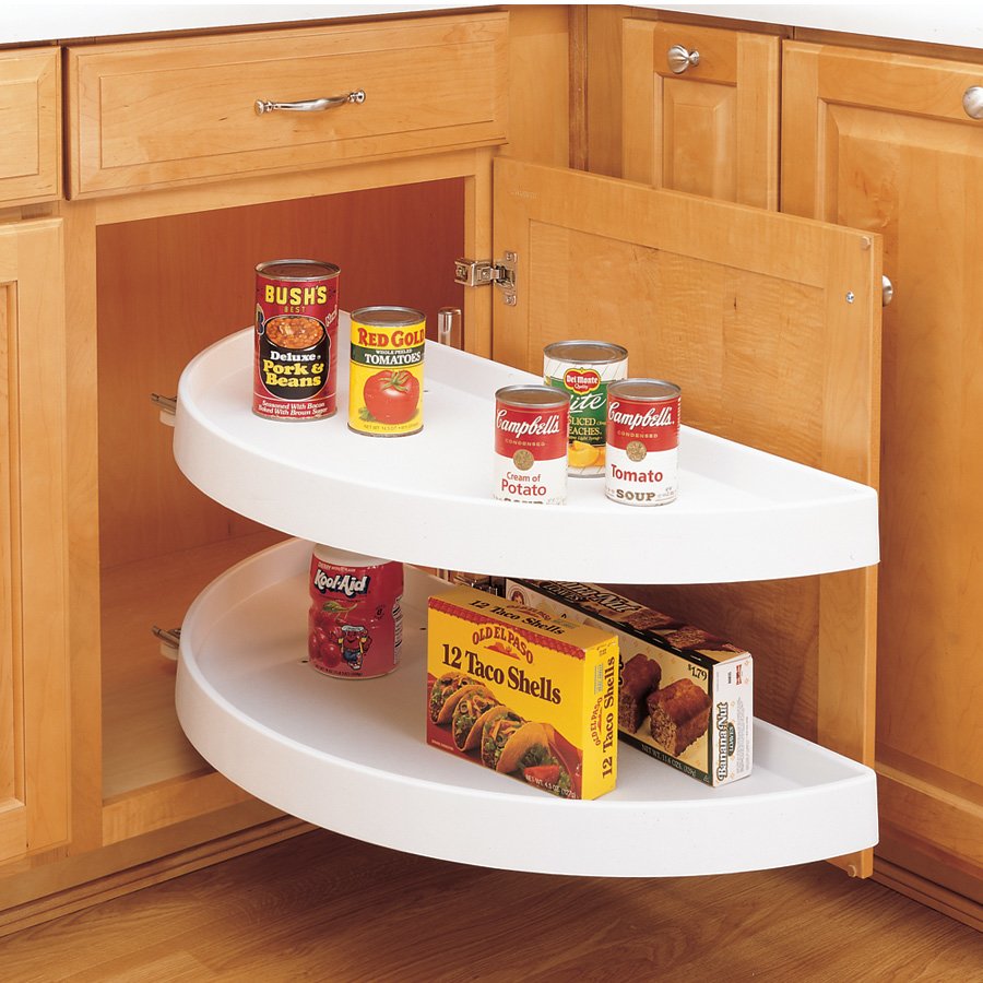 Rev-A-Shelf 24 Inch Width Deluxe Sliding Spice/Can Rack, Minimum