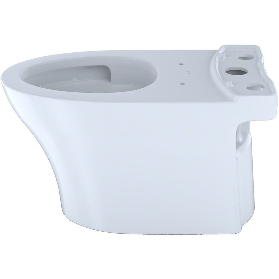 TOTO Aquia IV Elongated Universal Height Skirted Toilet Bowl with ...