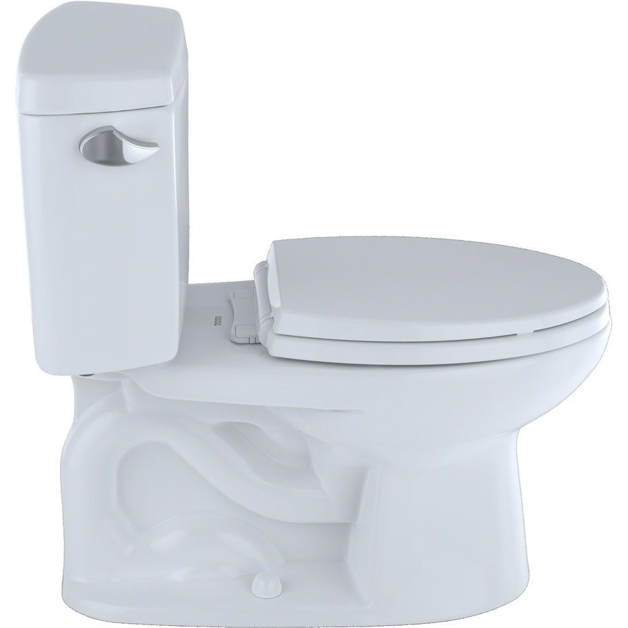 Toto Eco Drake Two Piece Elongated 128 Gpf Toilet With Right Hand Trip