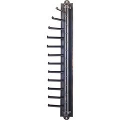 Screw Mounted Cascading Tie Rack, Brushed Oil Rubbed Bronze