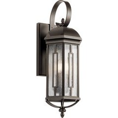 Kichler 1 Bulb Madison Outdoor Post Lantern 150W, Black 9956BK | Keats ...