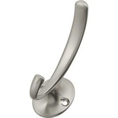 Hickory Hardware P27100-PB 2 In. Utility Polished Brass Hook, 1