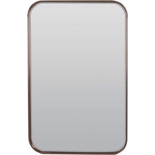 Afina CU-3036-P, Curve 30 x 36 Inch Rectangular Framed Wall Mirror ...