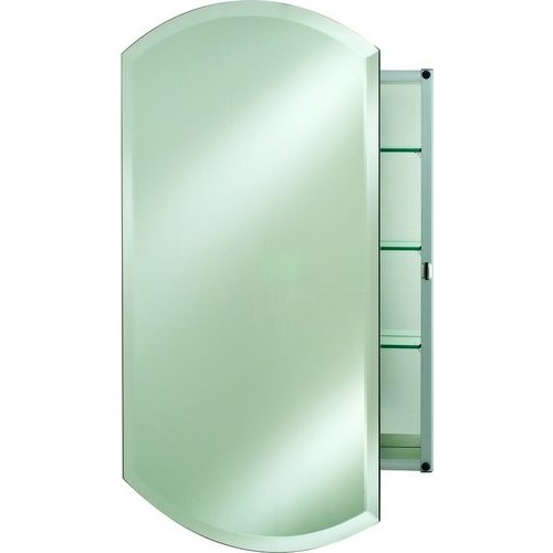 Afina Specialty 20 X 30 Inch Arch Top Mirrored Medicine Cabinet